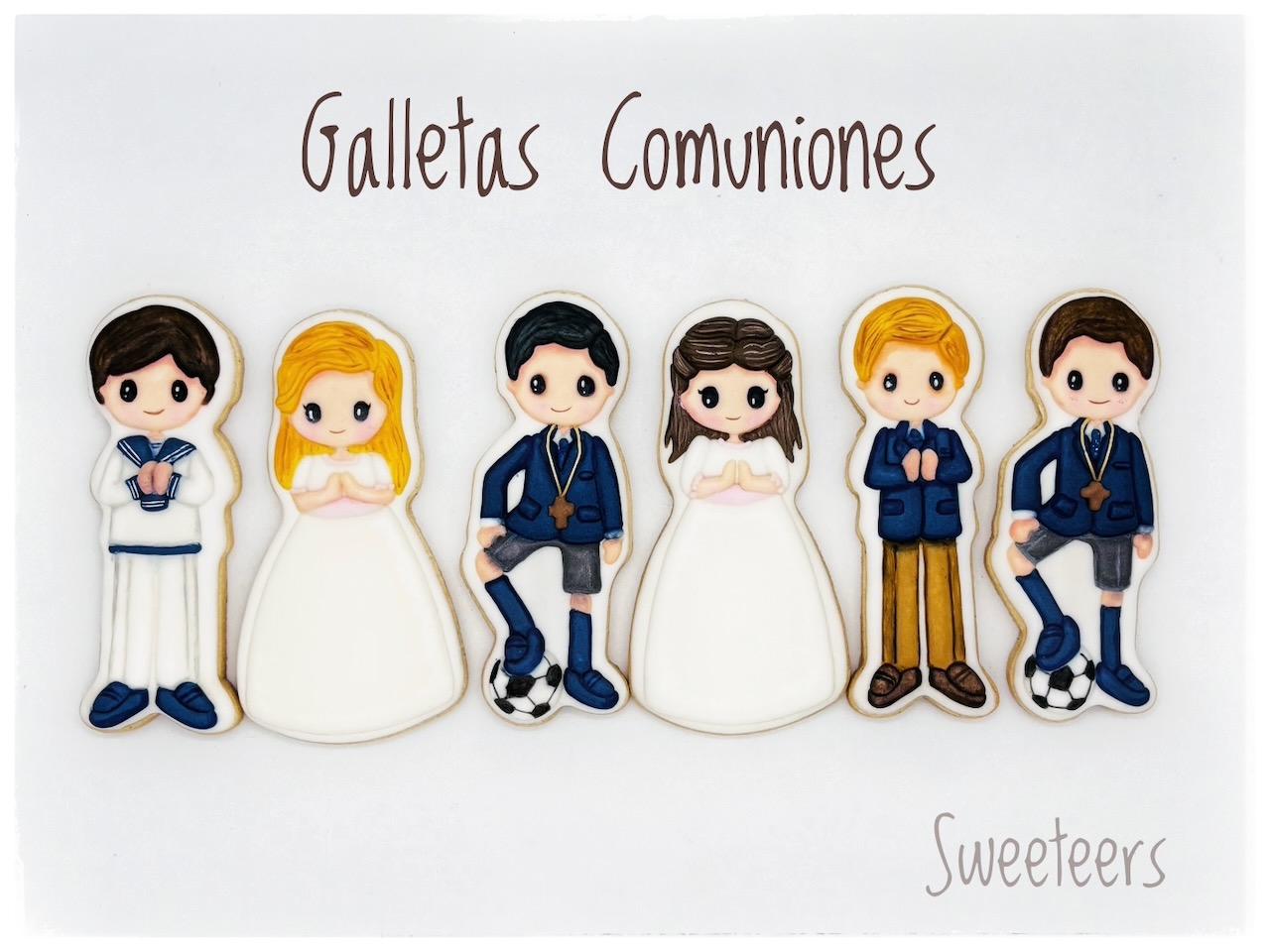 Galletas Personalizadas con glasa en Madrid